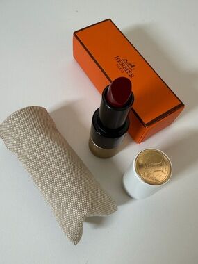 Hermes Rouge H Lipstick 85 Satin Rouge Hermes Luxury Lipstick $86 Retail